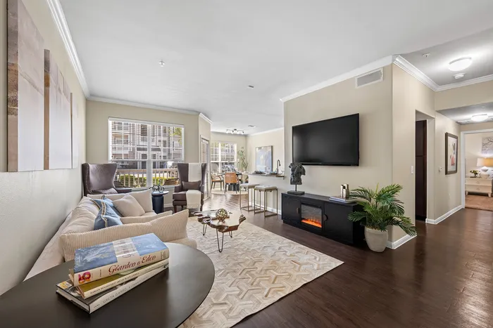The Pointe at Victoria - Cozy Living Room