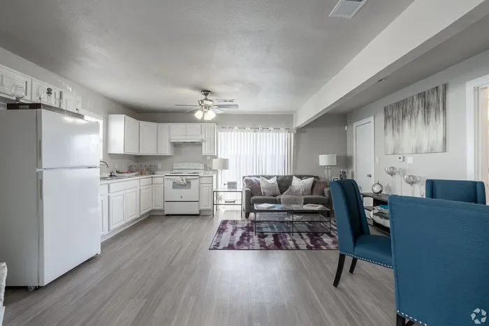 Woodside Flats - Open Living Area