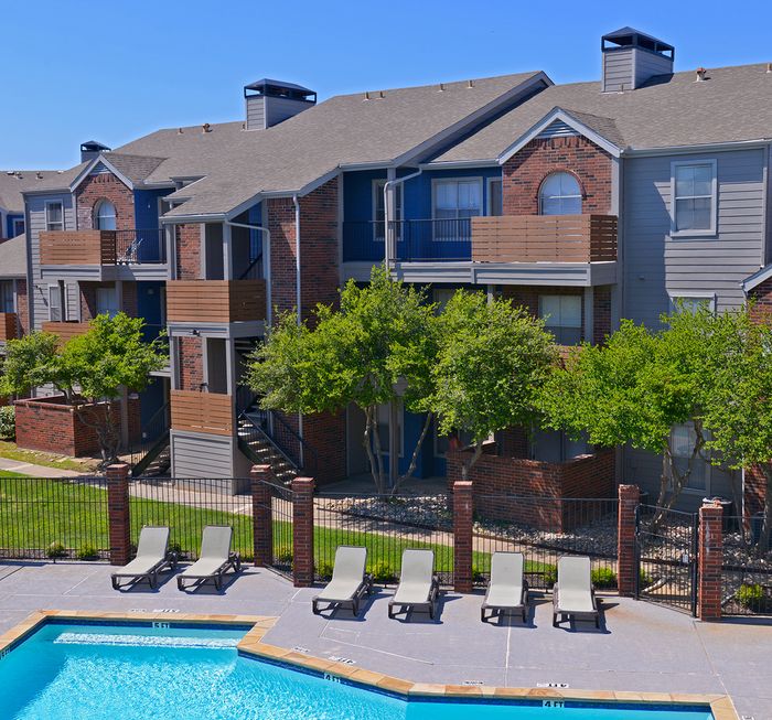 View of Updated Buildings with Pool