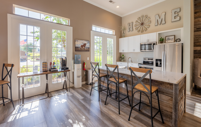 Leasing Office Kitchen