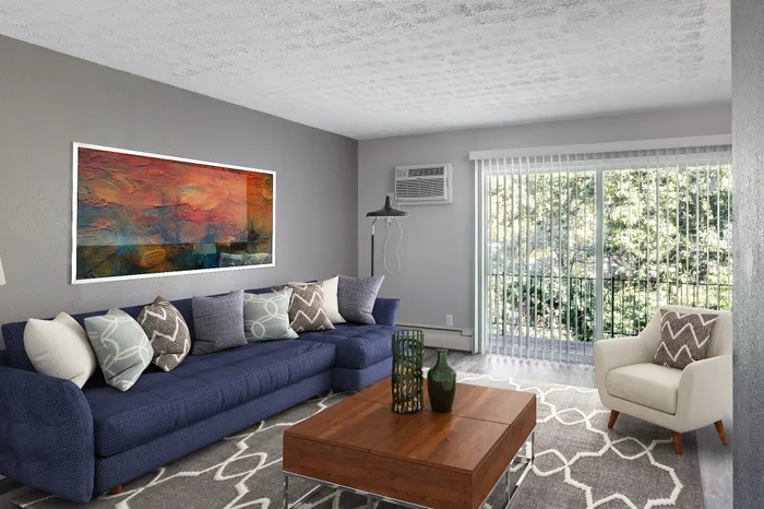 Blue Valley Flats - Stylish Living Room
