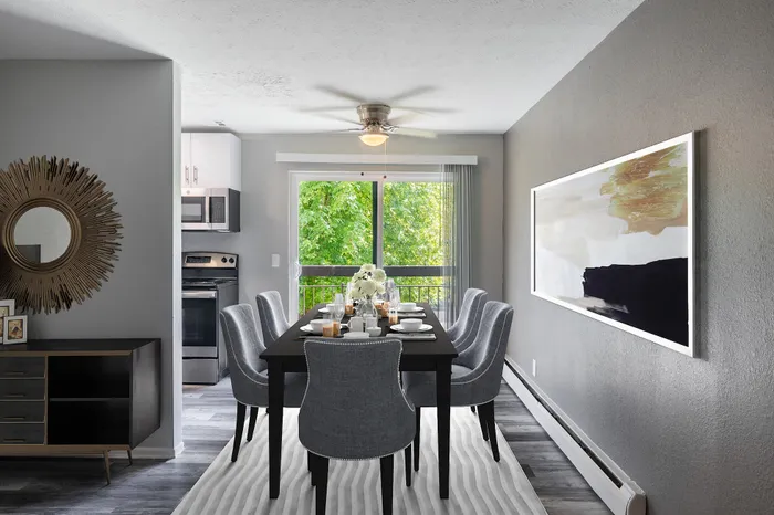 Blue Valley Flats - Elegant Dining Room