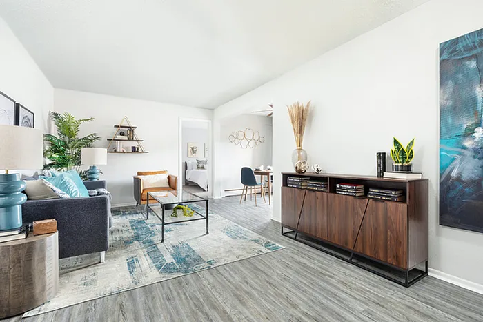 Blue Valley Flats - Modern Living Room