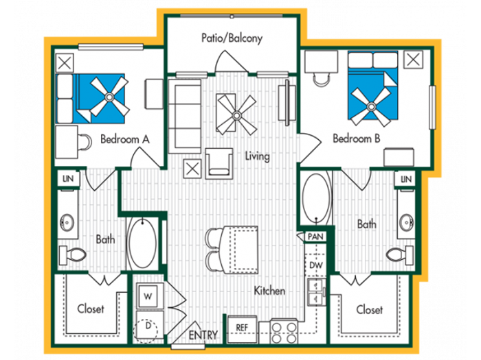 2BR/2BA - B2 A