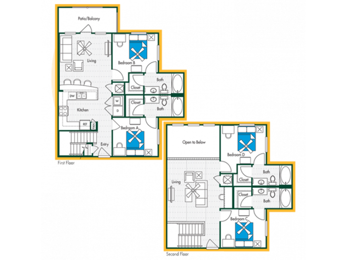 4BR/4BA - D2