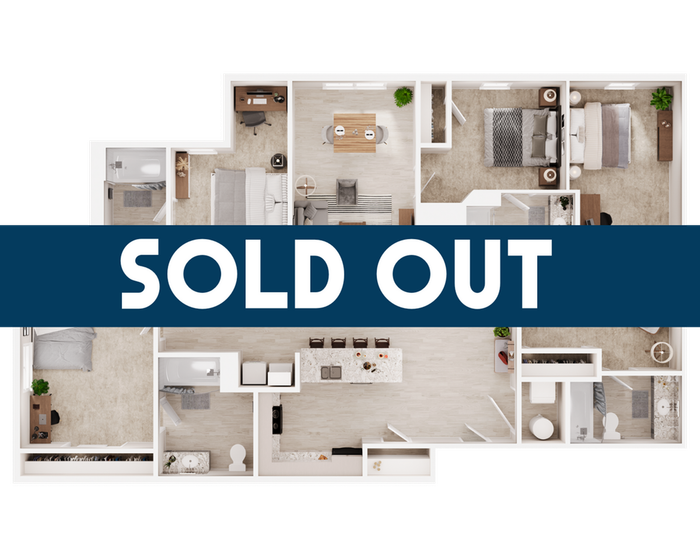 4BR/4BA- D2 Sold Out