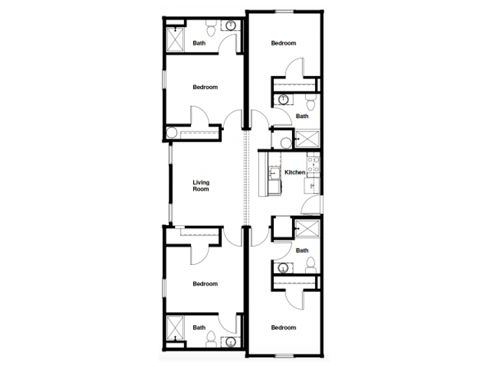 4 Bedroom x 4 Bathroom