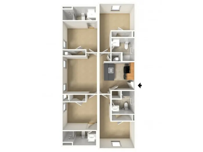 4 Bedroom x 4 Bathroom