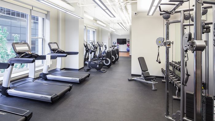 Work Out Center, Fitness Center, Weight Machines, Free weights, elliptical, treadmill, yoga
