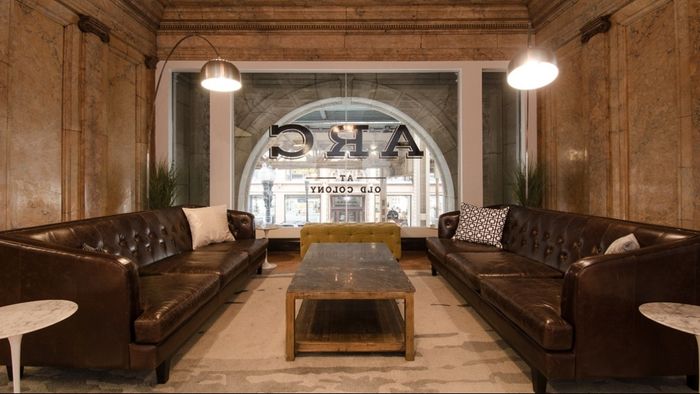 seating area, study lounge, Downtown Chicago