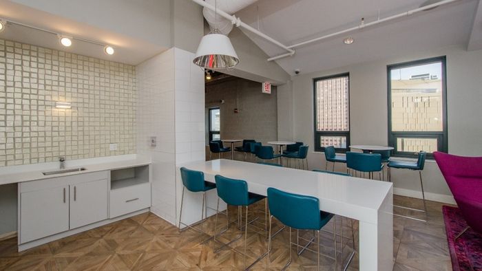 social lounge, Robert Morris University, Chicago