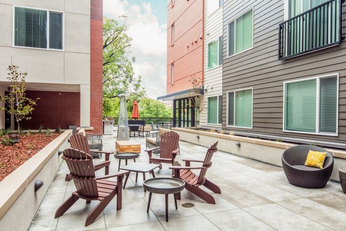 Resident Courtyard | Apartments In Fort Collins Near Csu | Uncommon Fort Collins