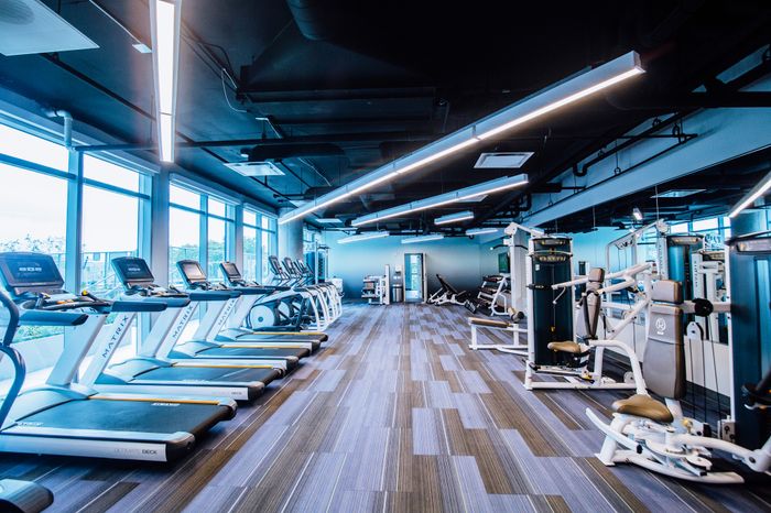 treadmills, fitness center, gym, equipment