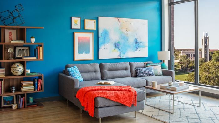 Furnished with Flatscreen TV, Sofa, Couch, Coffee Table