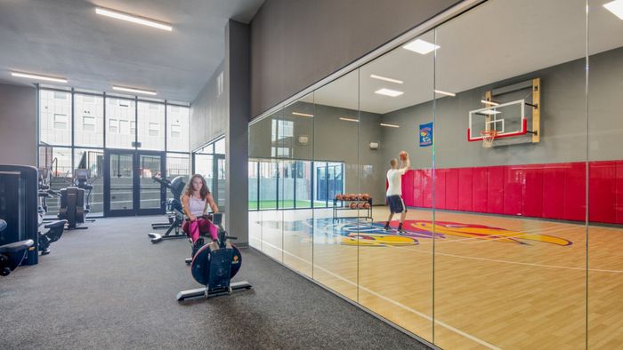 State of the Art Basketball Court, KU