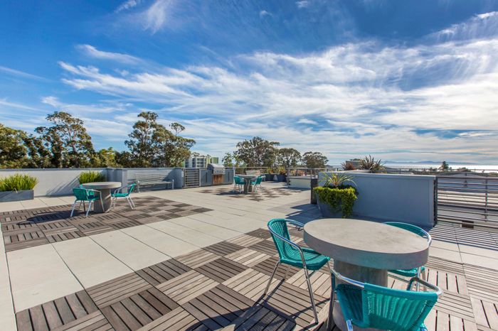 Rooftop Patio With Ocean Views