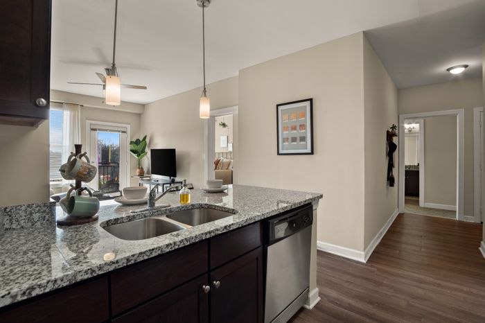 Modern Kitchen | Columbia SC Apartment For Rent | Station at Five Points