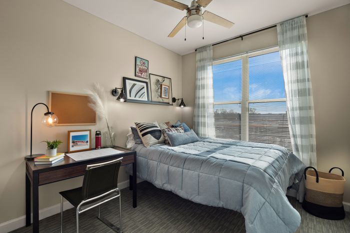Elegant Bedroom | Columbia SC Apartment For Rent | Station at Five Points