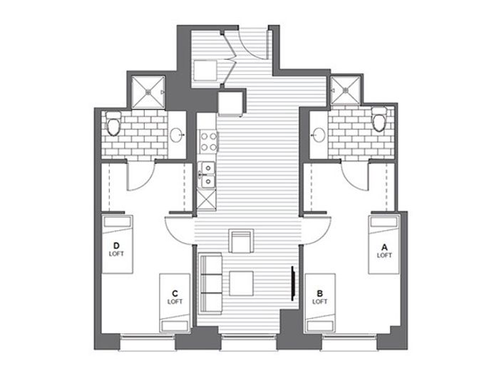 Floor Plan - CALL FOR AVAILABILITY