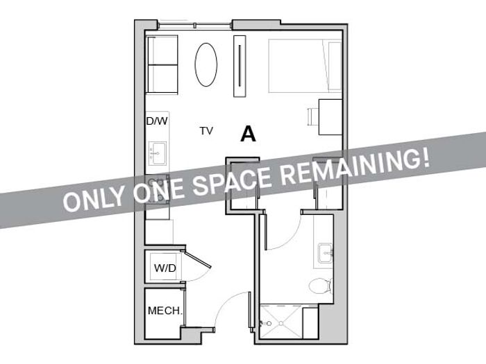 1x1 Junior A Penthouse