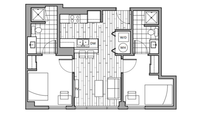 2x2 Large B