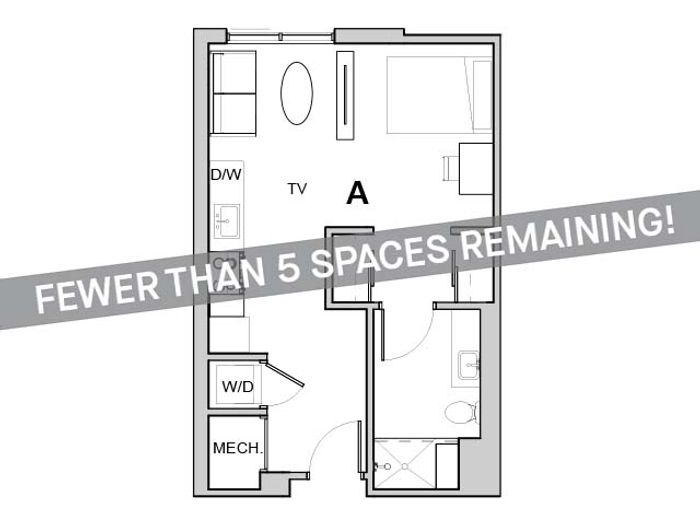 1x1 Junior A Penthouse