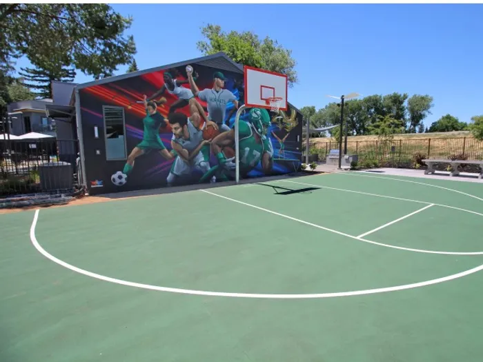 Resident Basketball Court | Sacramento State Apartments | University Village