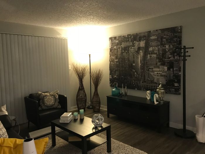 Luxurious Living Room | 1 Bedroom Apartments Sacramento Ca | The Confluence