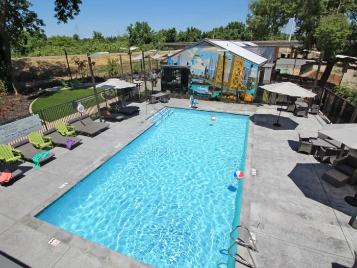 Resident Luxury Swimming Pool | Apartments Near Sacramento State | University Village
