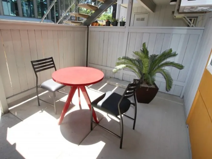 Spacious Porch Area | Apartments Near Sacramento State | University Village