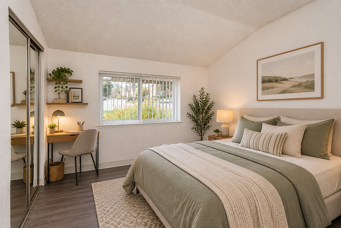 Cottages on 5th - Cozy Bedroom