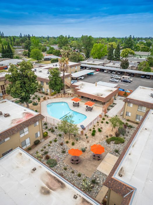 Citadel 29 - Aerial View with Pool