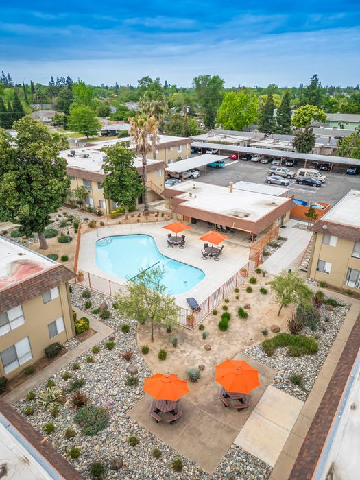 Citadel 29 - Aerial Pool View