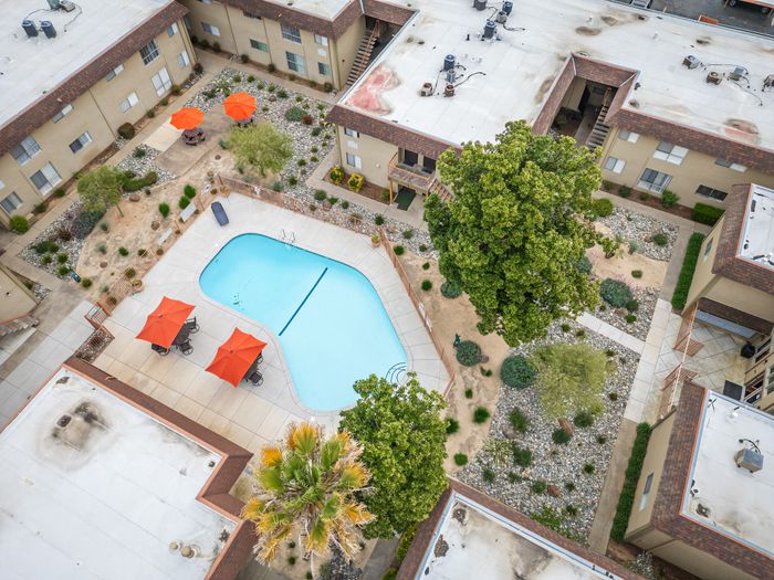 Citadel 29 - Aerial Pool View