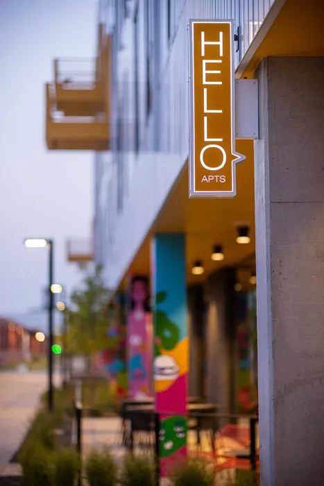 HELLO's Main Entrance