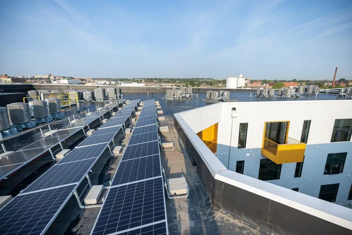 Solar Panels are used to Power our Amenity Spaces!