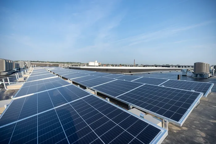 Solar Panels are used to Power our Amenity Spaces!