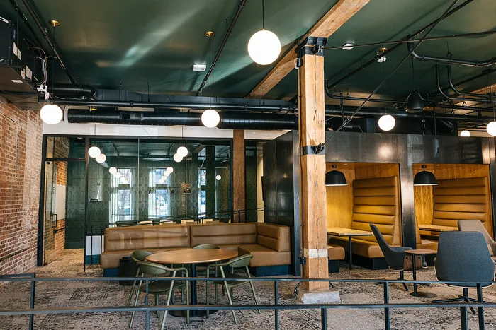 Upper resident lounge area