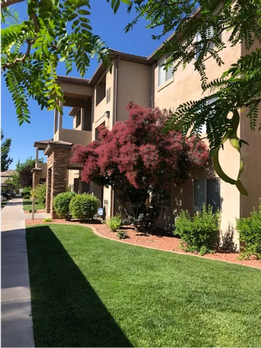 Apartment building exterior