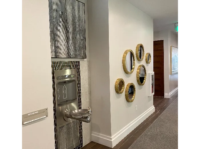 Hallway, Water Station, Rent Drop Box