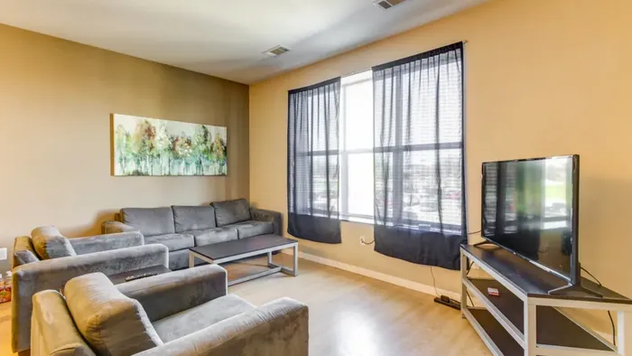 Unit F Living Room