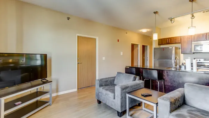 Unit F Living Room