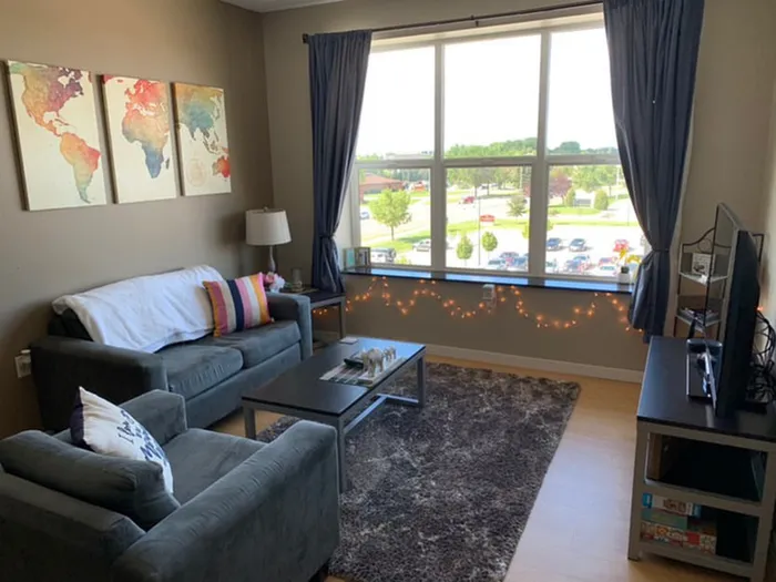 Unit C Living Room