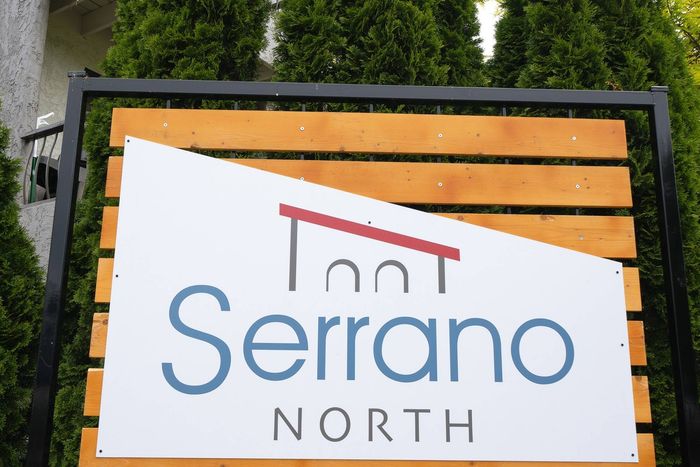 Serrano Monument Sign