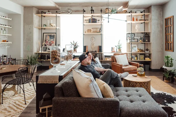Elegant Living Room  | LC Germantown | Nashville, Tennessee Apartments for Rent