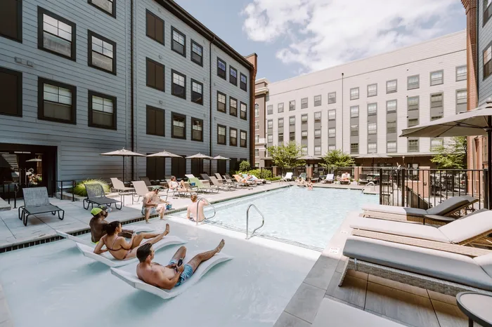 Resort Style Pool  | LC Germantown | Nashville, Tennessee Apartments for Rent