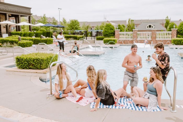 Swimming Pool Deck | LC Murfreesboro Apartments for rent in Murfreesboro, TN