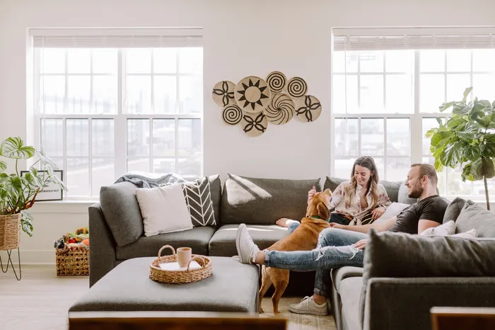 Elegant Living Room | Nashville TN Apartment For Rent |  LC SoBro