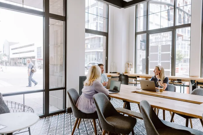 Co-working spaces  | LC RiverSouth - 205 S High | Columbus Apartments