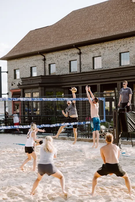 Sand Volleyball Court | New Albany OH Apartment For Rent | LC New Albany